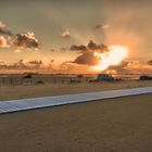 Sonnenuntergang am Strand