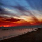 Sonnenuntergang am Strand