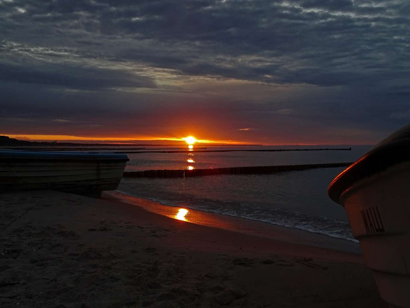 Sonnenuntergang am Strand 1