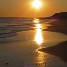 Sonnenuntergang am Strand