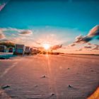 Sonnenuntergang am Strand