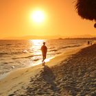 Sonnenuntergang am Strand