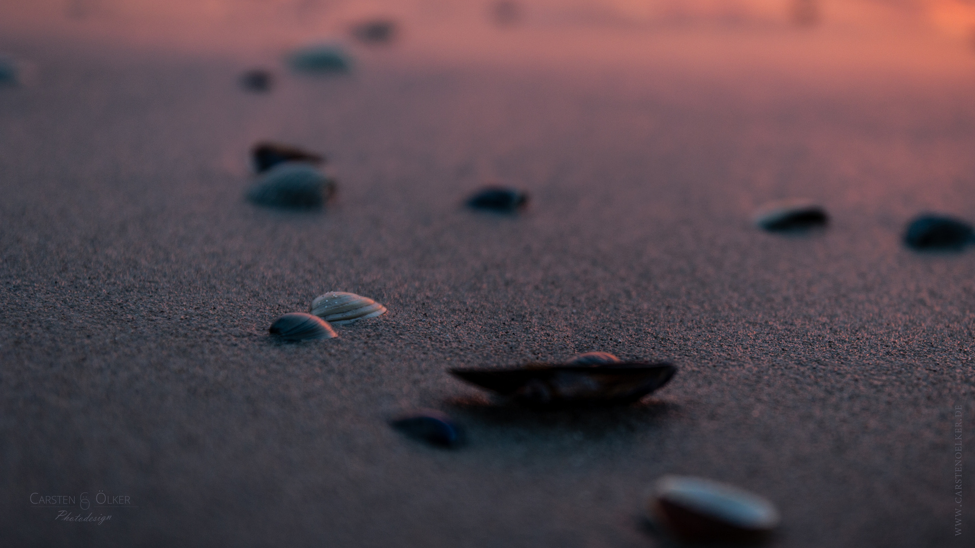 Sonnenuntergang am Strand