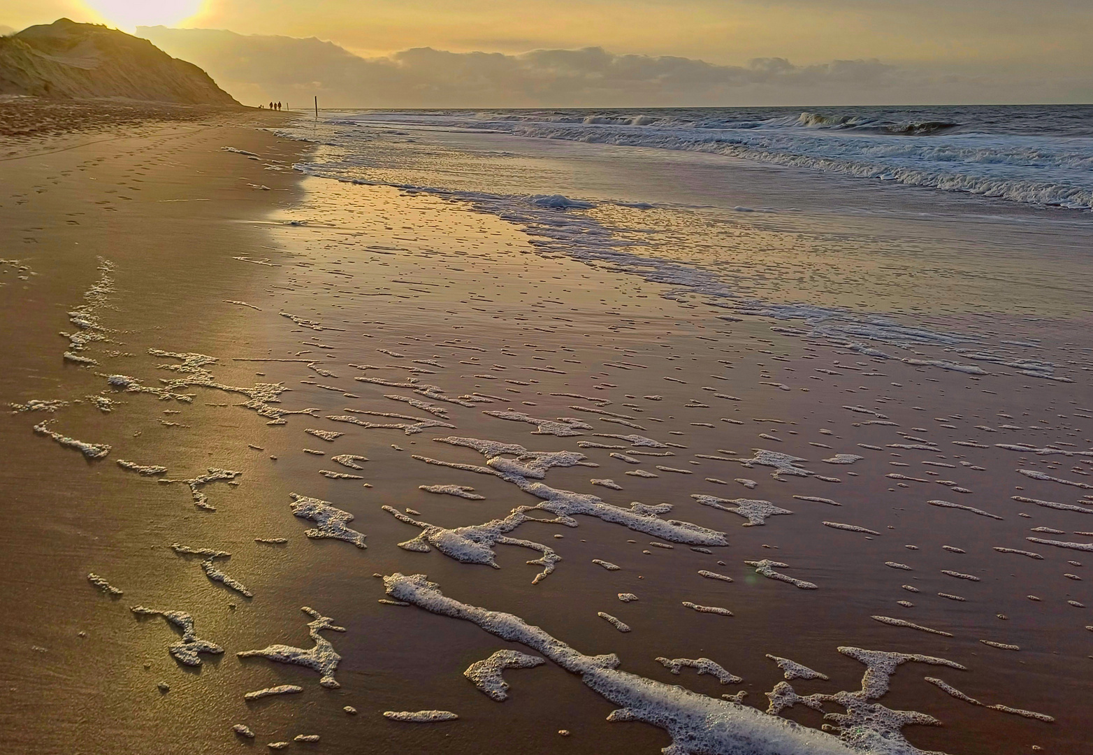 Sonnenuntergang am Strand