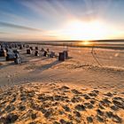 Sonnenuntergang am Strand