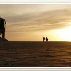 Sonnenuntergang am Strand