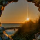 Sonnenuntergang am Strand