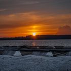 Sonnenuntergang am Strand