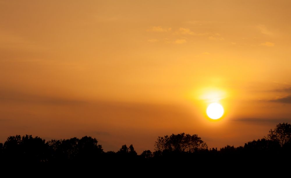 Sonnenuntergang am Strand