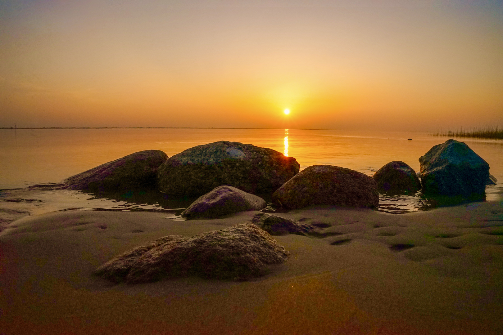 Sonnenuntergang am Strand