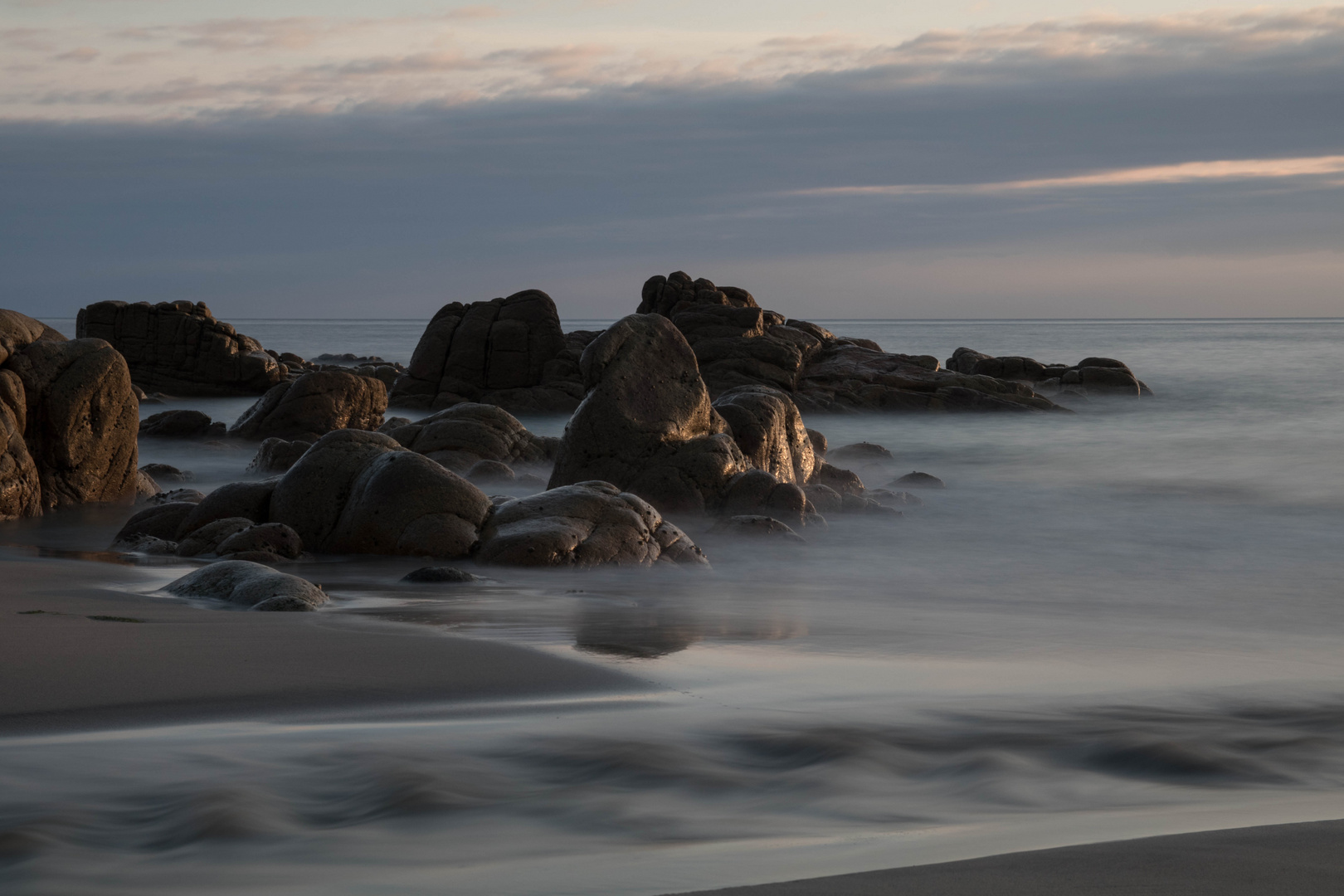 Sonnenuntergang am Strand