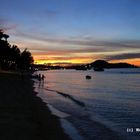 Sonnenuntergang am Strand