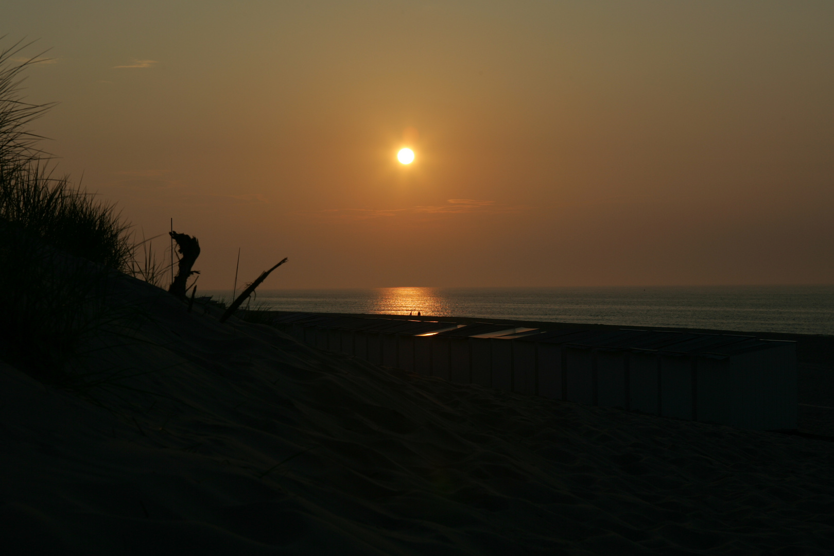 Sonnenuntergang am Strand