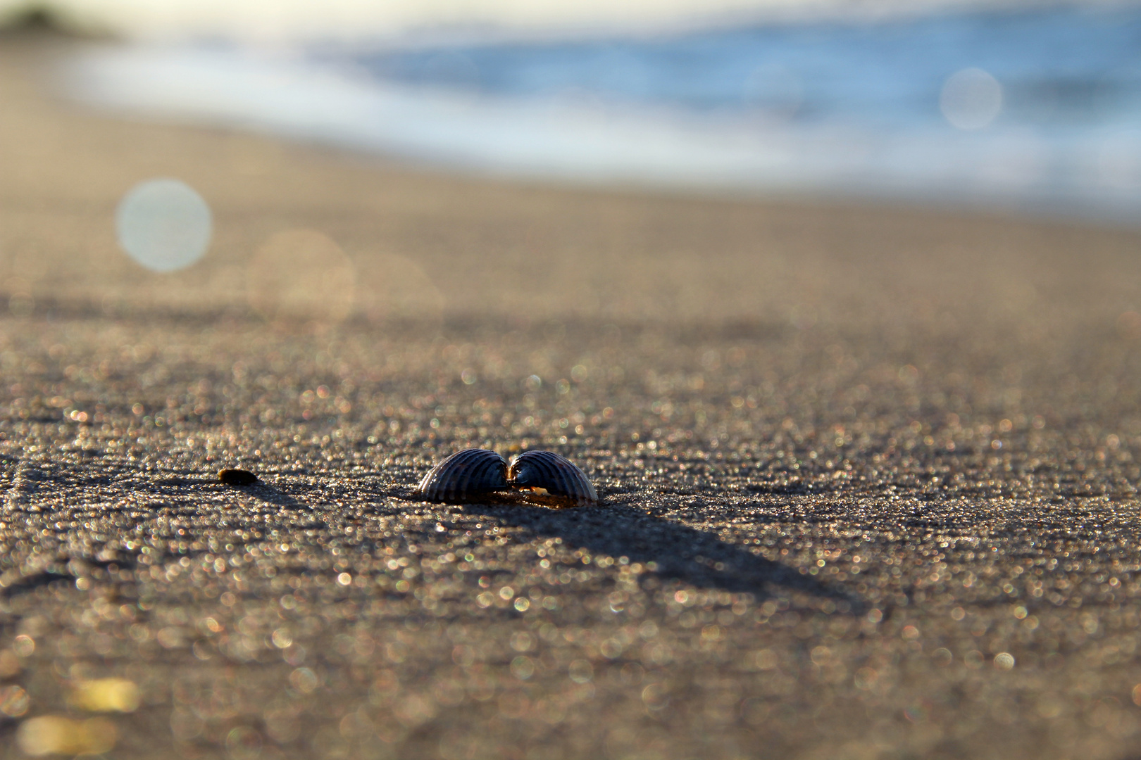 Sonnenuntergang am Strand