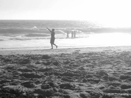 Sonnenuntergang am Strand