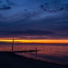 Sonnenuntergang am Strand