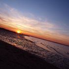 Sonnenuntergang am Strand