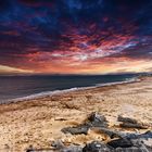 Sonnenuntergang am Strand