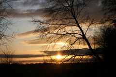 Sonnenuntergang am Strand