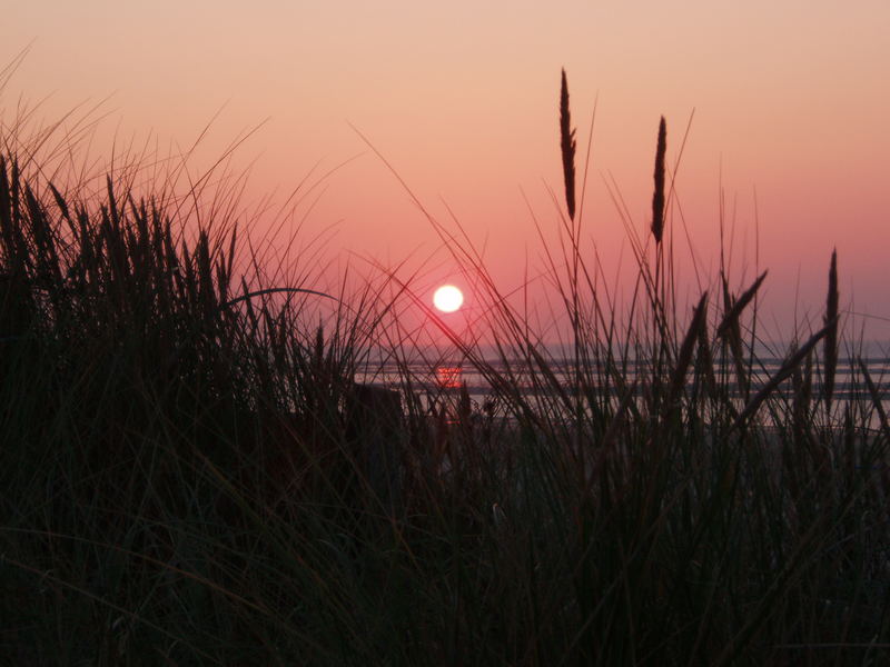 Sonnenuntergang am Strand