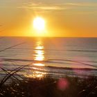 Sonnenuntergang am Strand