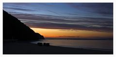 Sonnenuntergang am Strand