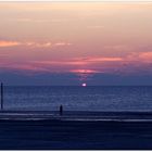 Sonnenuntergang am Strand