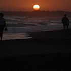 Sonnenuntergang am Strand