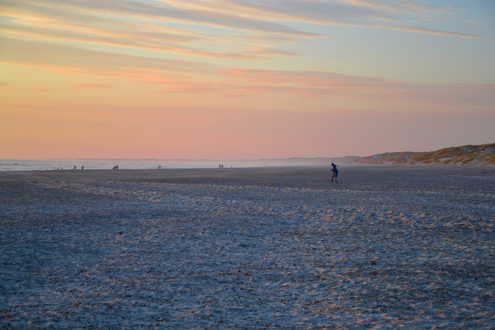 Sonnenuntergang am Strand