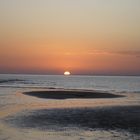 Sonnenuntergang am Strand bei Beauduc