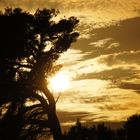 Sonnenuntergang am Strand bei Cala Ratjada