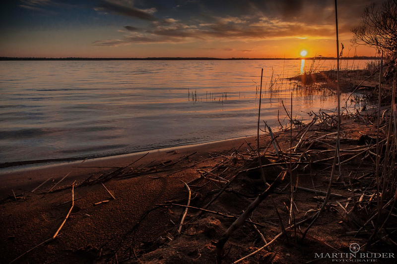 Sonnenuntergang am Strand Buchwalde