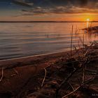 Sonnenuntergang am Strand Buchwalde