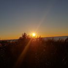 Sonnenuntergang am Strand 