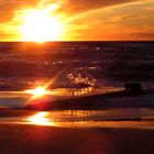 Sonnenuntergang am Strand