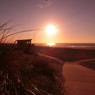 Sonnenuntergang am Strand