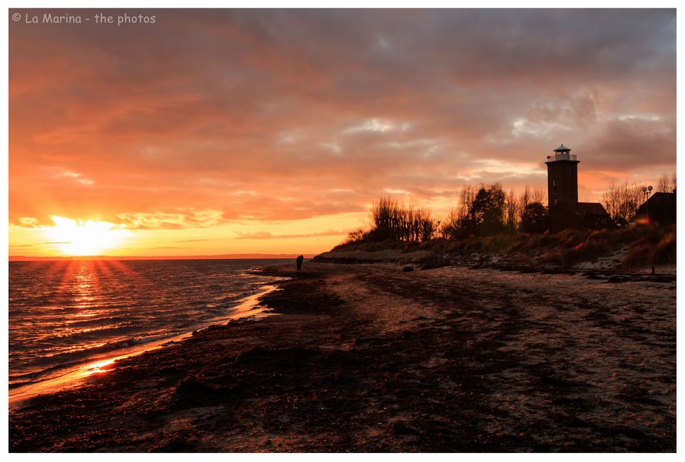 Sonnenuntergang am Strand