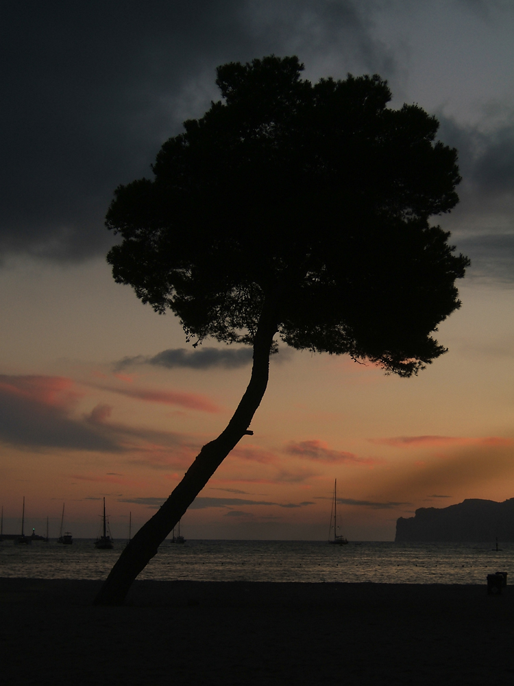 Sonnenuntergang am Strand