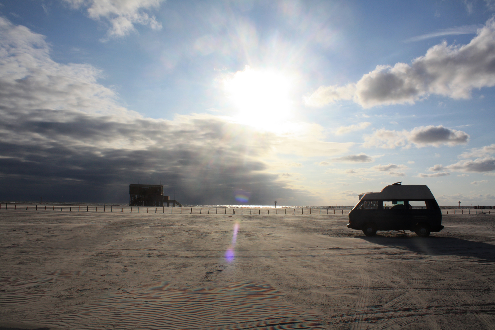 Sonnenuntergang am Strand