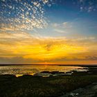 Sonnenuntergang am Strand 