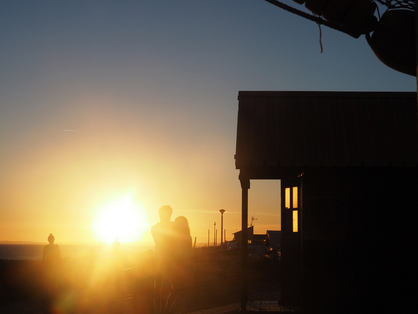 Sonnenuntergang am Strand