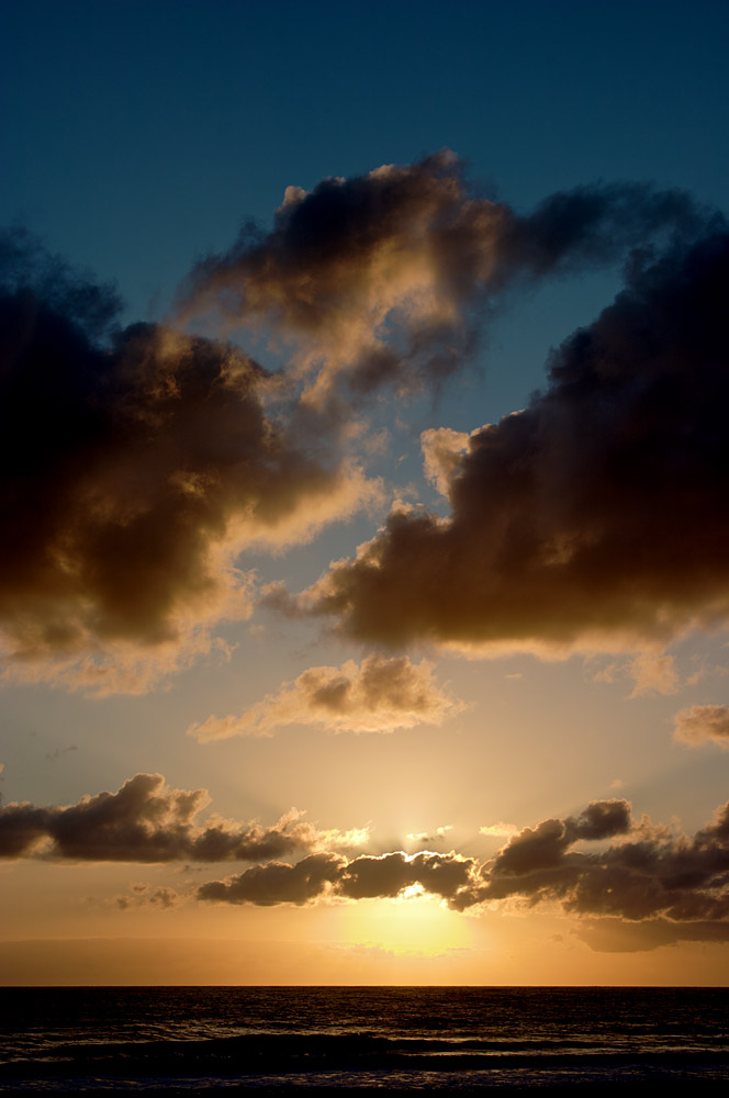 Sonnenuntergang am Strand der Ile d´Oléron