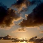 Sonnenuntergang am Strand der Ile d´Oléron