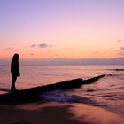 Sonnenuntergang am Strand