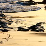 Sonnenuntergang am Strand