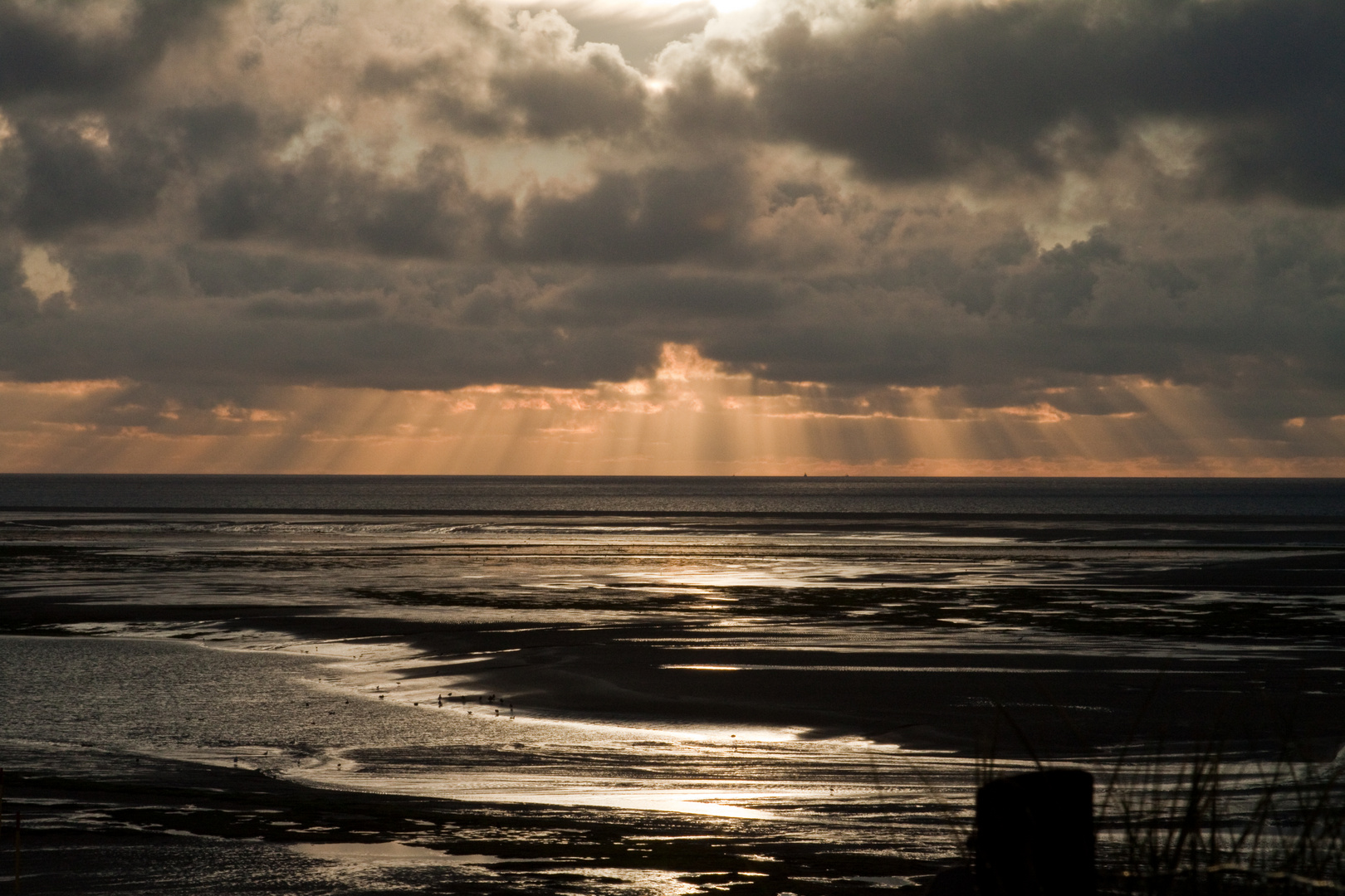 Sonnenuntergang am Strand