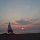 Sonnenuntergang am Strand