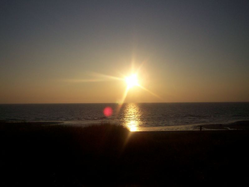 Sonnenuntergang am Strand