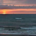 Sonnenuntergang am Strand von Ahrenshoop