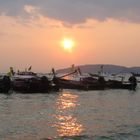 Sonnenuntergang am Strand von Aonang